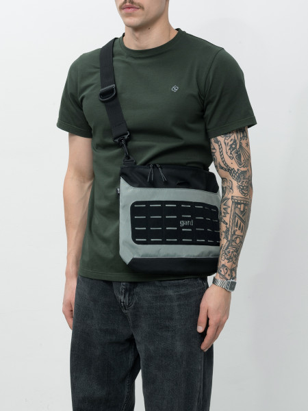 Сумка CROSSBODY STEALTH-3 Velcro mod | чорний - X-pac сірий 4/25 фото 3