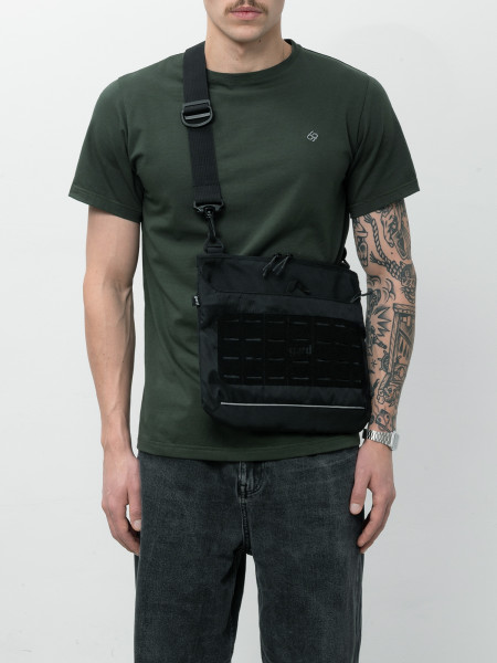 Сумка CROSSBODY STEALTH-3 Velcro mod | чорний - X-pac чорний 4/25 фото 2