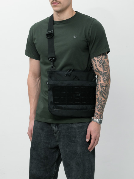 Сумка CROSSBODY STEALTH-3 Velcro mod | чорний - X-pac чорний 4/25 фото 3