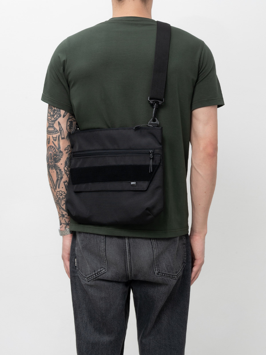 Сумка через плече CROSSBODY ST-3 V-LINE POCKET | чорний 4/25