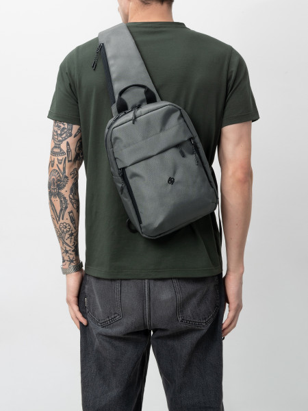 Сумка Y2K SLING BAG I сірий 1/26 фото 5