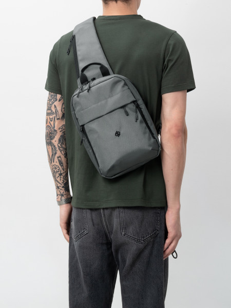 Сумка Y2K SLING BAG I сірий 1/26 фото 6