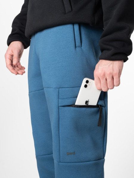 Спортивні штани CARGO fleece I синій 4/23 фото 5