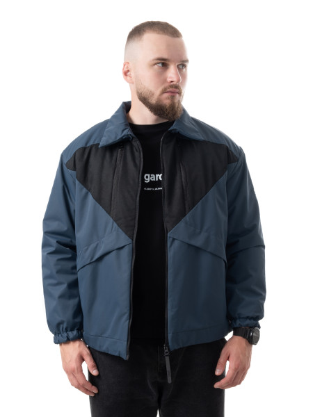 Куртка демісезонна COACH JACKET [gb] | темно-синій 3/24 фото 3