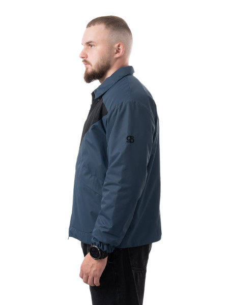 Куртка демісезонна COACH JACKET [gb] | темно-синій 3/24 фото 4