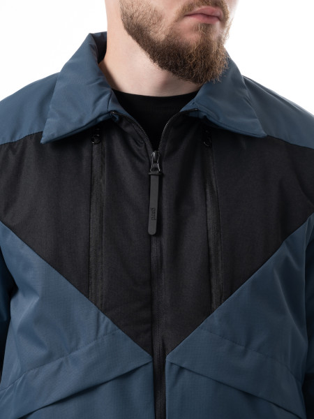 Куртка демісезонна COACH JACKET [gb] | темно-синій 3/24 фото 6