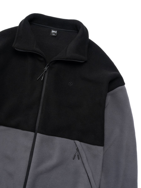 Кофта FLEECE DARK MIDDLE І темно-сірий - чорний 4/25 фото 5