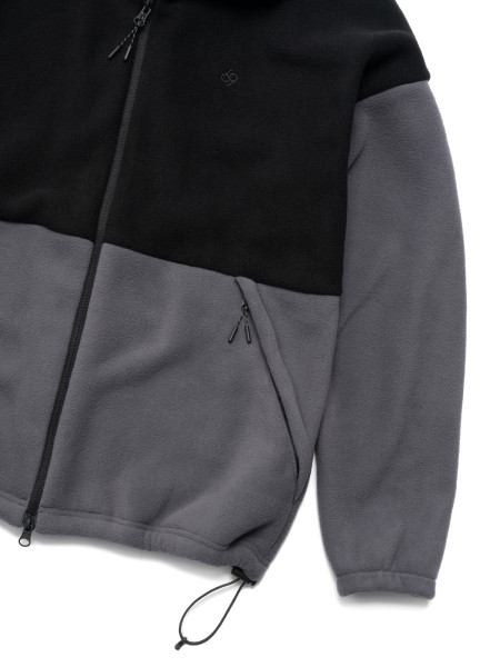 Кофта FLEECE DARK MIDDLE І темно-сірий - чорний 4/25 фото 6