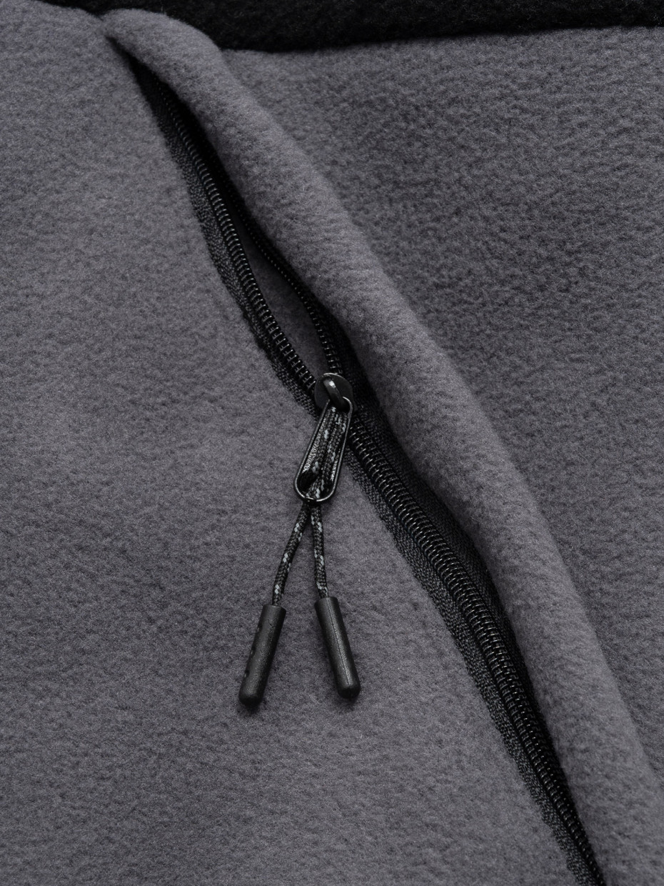 Кофта FLEECE DARK MIDDLE І темно-сірий - чорний 4/25