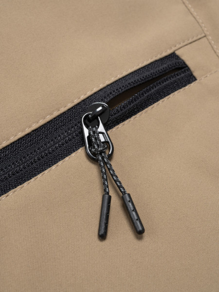 Шорти TWO ZIPPERS I тан 2/25 фото 3