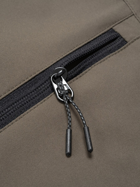 Шорти TWO ZIPPERS I олива 2/25 фото 3