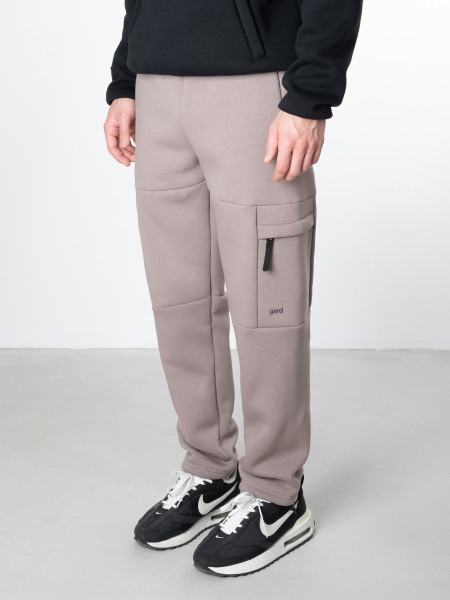 Спортивні штани CARGO fleece I бежевий 4/23 фото 3