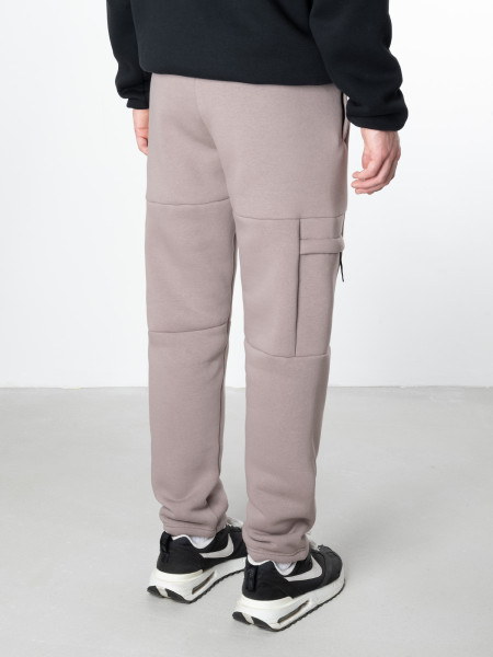 Спортивні штани CARGO fleece I бежевий 4/23 фото 6