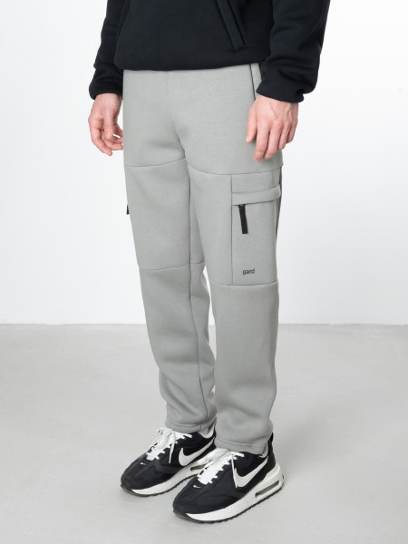 Спортивні штани CARGO fleece I сірий 4/23