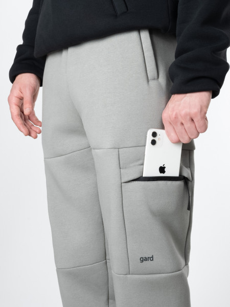 Спортивні штани CARGO fleece I сірий 4/23 фото 5