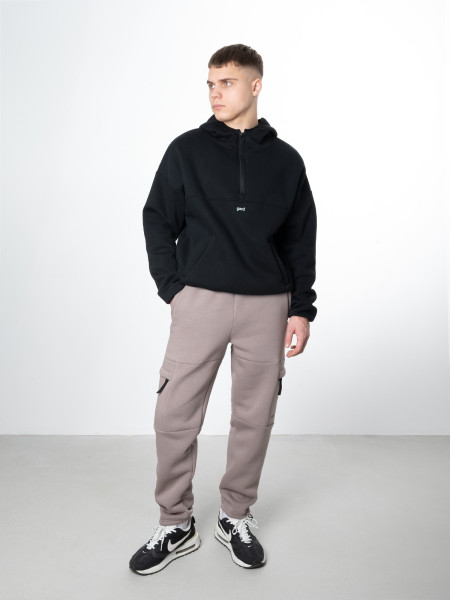 Спортивні штани CARGO fleece I бежевий 4/23 фото 2