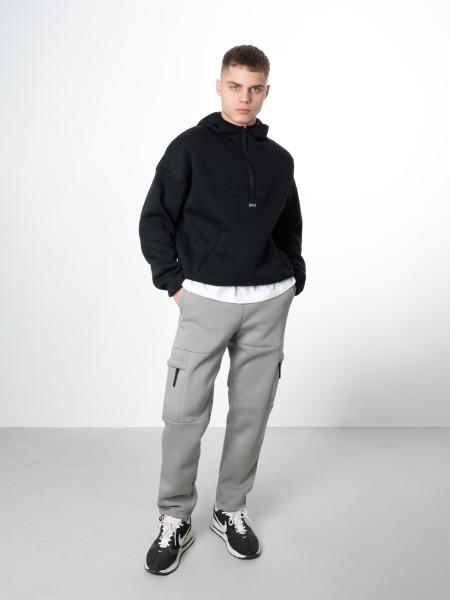 Спортивні штани CARGO fleece I сірий 4/23 фото 6
