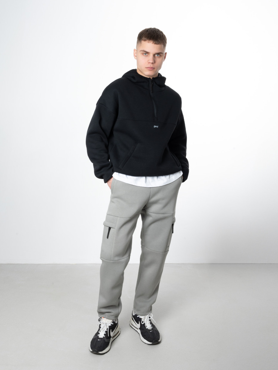 Спортивні штани CARGO fleece I сірий 4/23