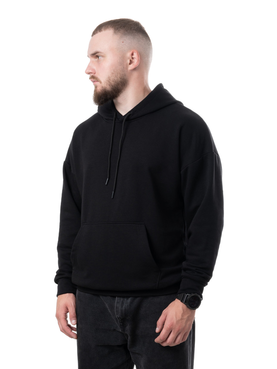 Худи OVERSIZE І черный 2/24