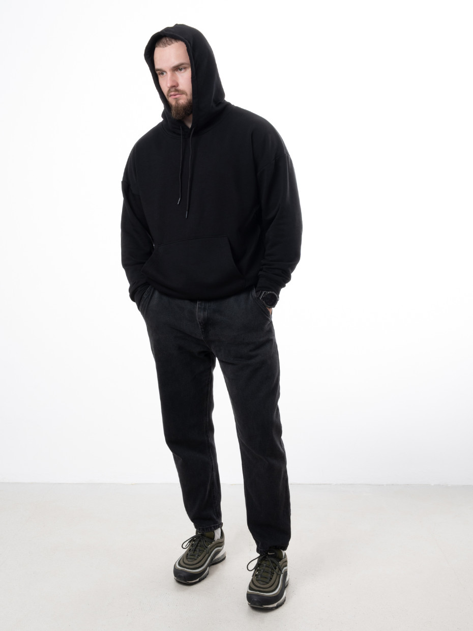 Худи OVERSIZE І черный 2/24