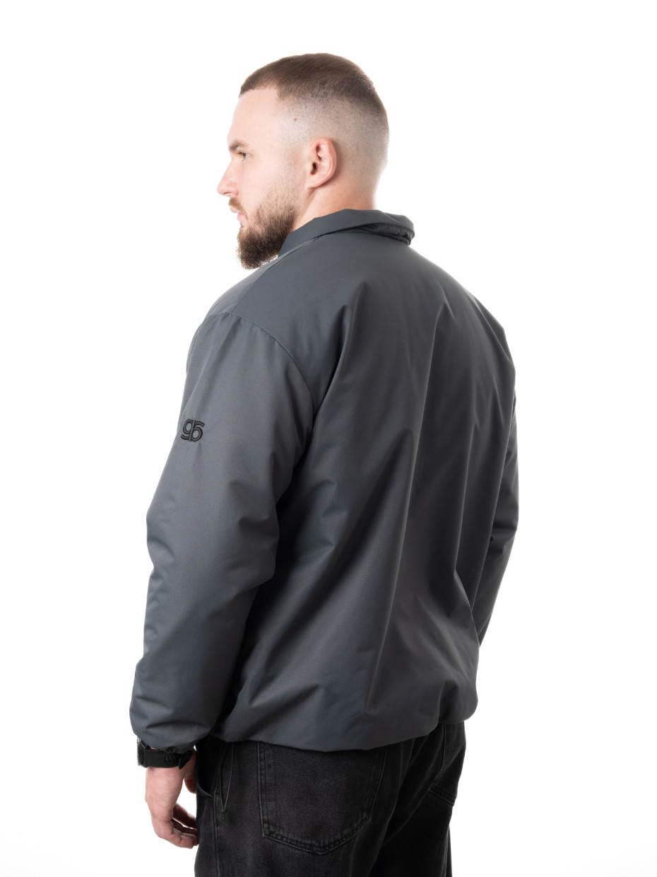 Куртка демісезонна COACH JACKET [gb] | темно-сірий 3/24