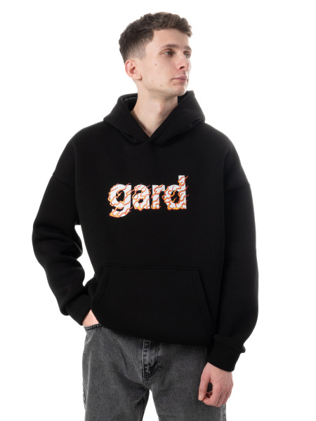 Худі oversize fleece gard І чорний 4/24
