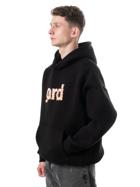 Худі oversize fleece gard І чорний 4/24 фото 3
