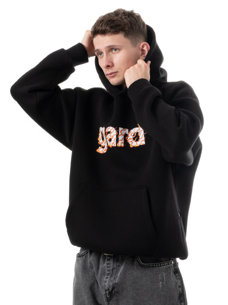 Худі oversize fleece gard І чорний 4/24 фото 4