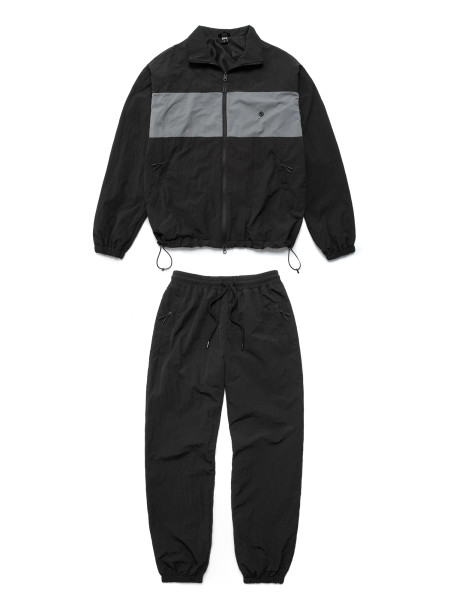 Спортивний костюм DISTANCE TRACK SUIT | чорний - темний сірий 2/25