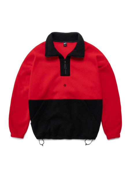 Кофта FLEECE BOTTOM І червоний - чорний 4/25