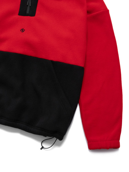 Кофта FLEECE BOTTOM І червоний - чорний 4/25 фото 6