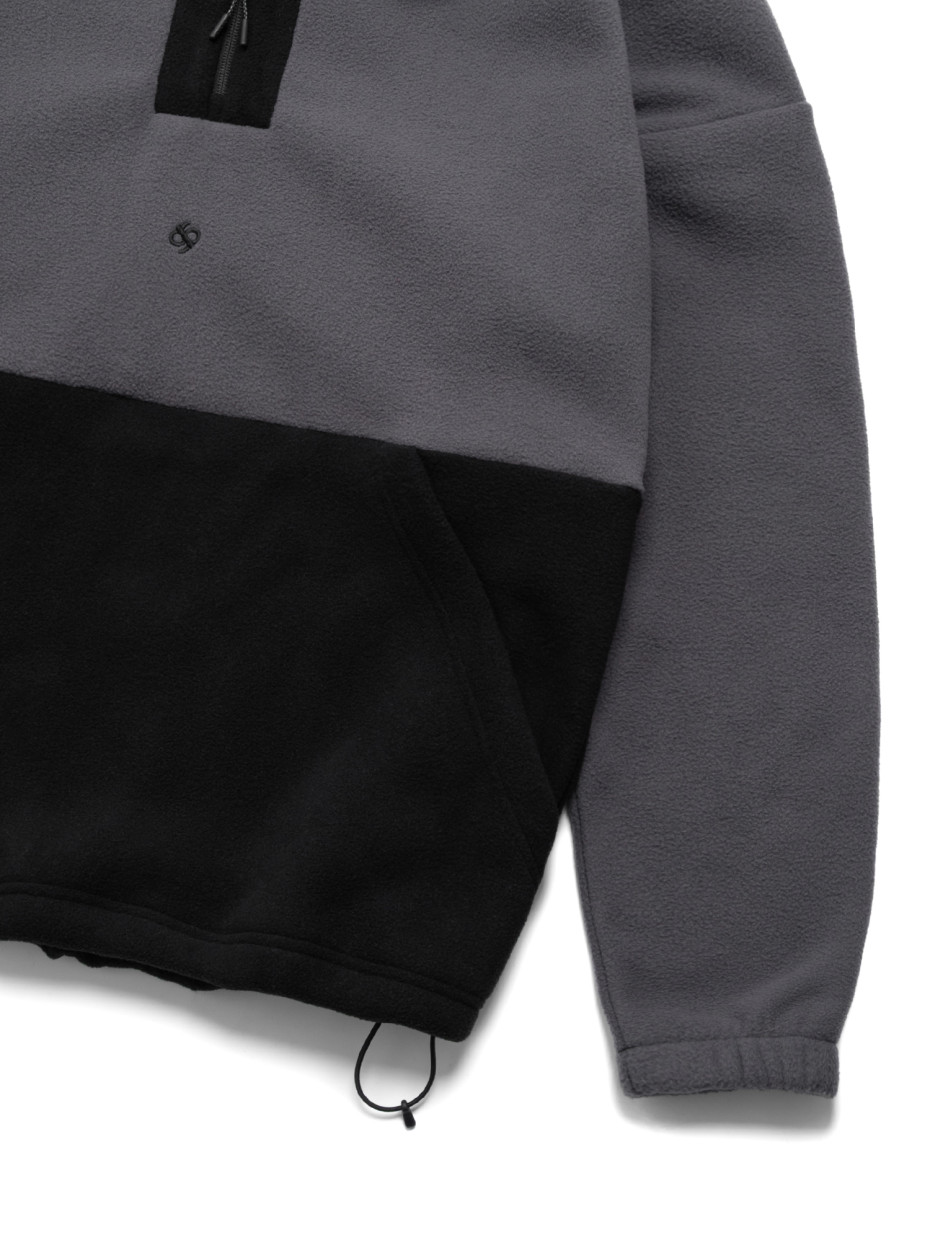 Кофта FLEECE BOTTOM І темно-сірий - чорний 4/25