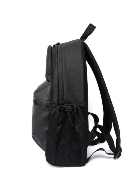 Рюкзак BACKPACK 3 | чорний/еко-шкіра чорна 3/22 фото 5