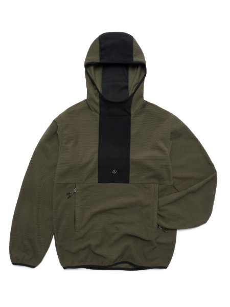 Худі FLEECE ROWT І хакі - чорний 2/26