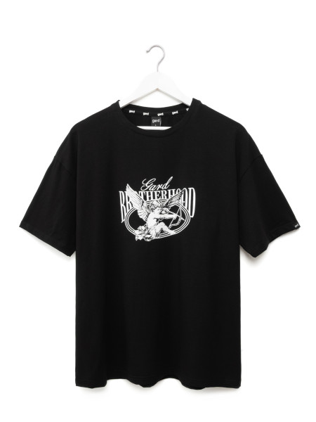 Футболка oversize CUPID | чорний 2/25