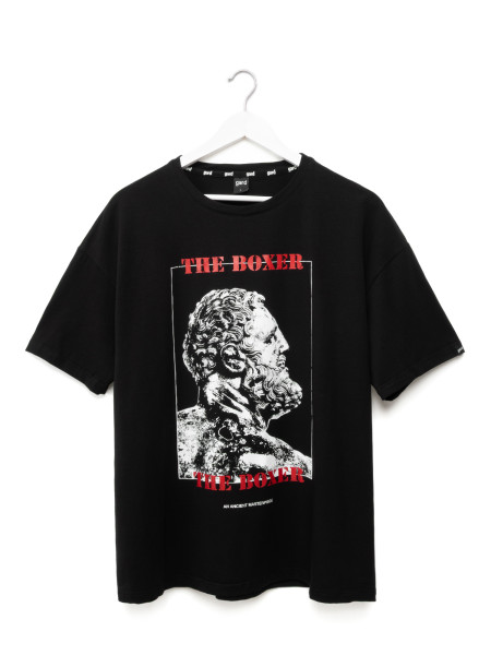 Футболка oversize THE BOXER | чорний 2/25