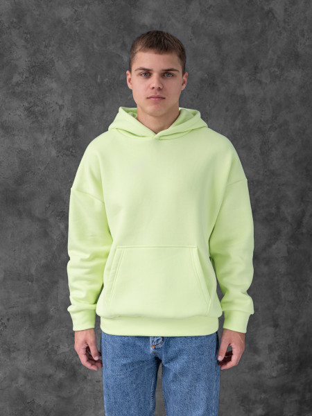 Худі oversize fleece І лайм 4/23
