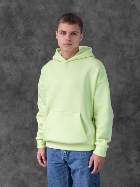 Худі oversize fleece І лайм 4/23 фото 2