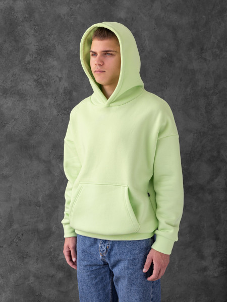 Худі oversize fleece І лайм 4/23 фото 3