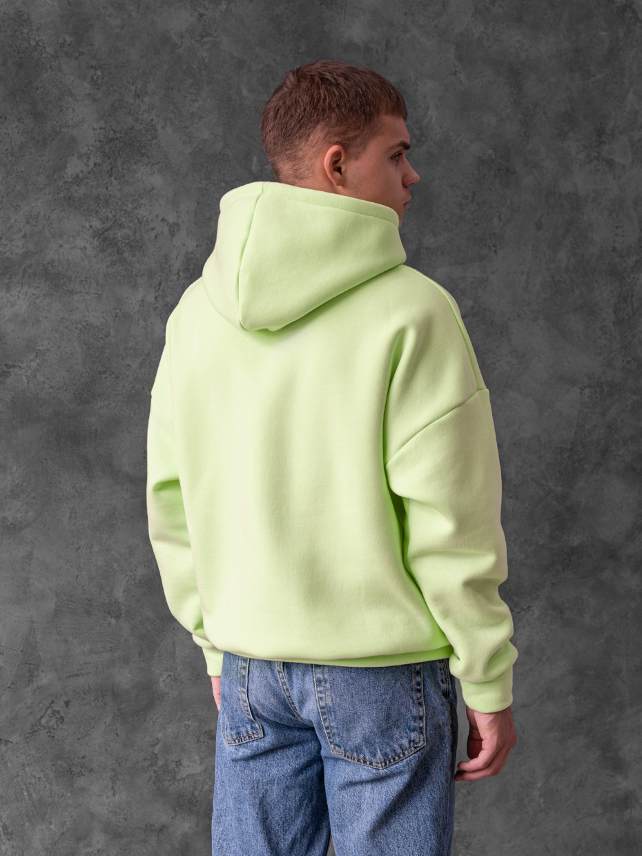 Худи oversize fleece І лайм 4/23