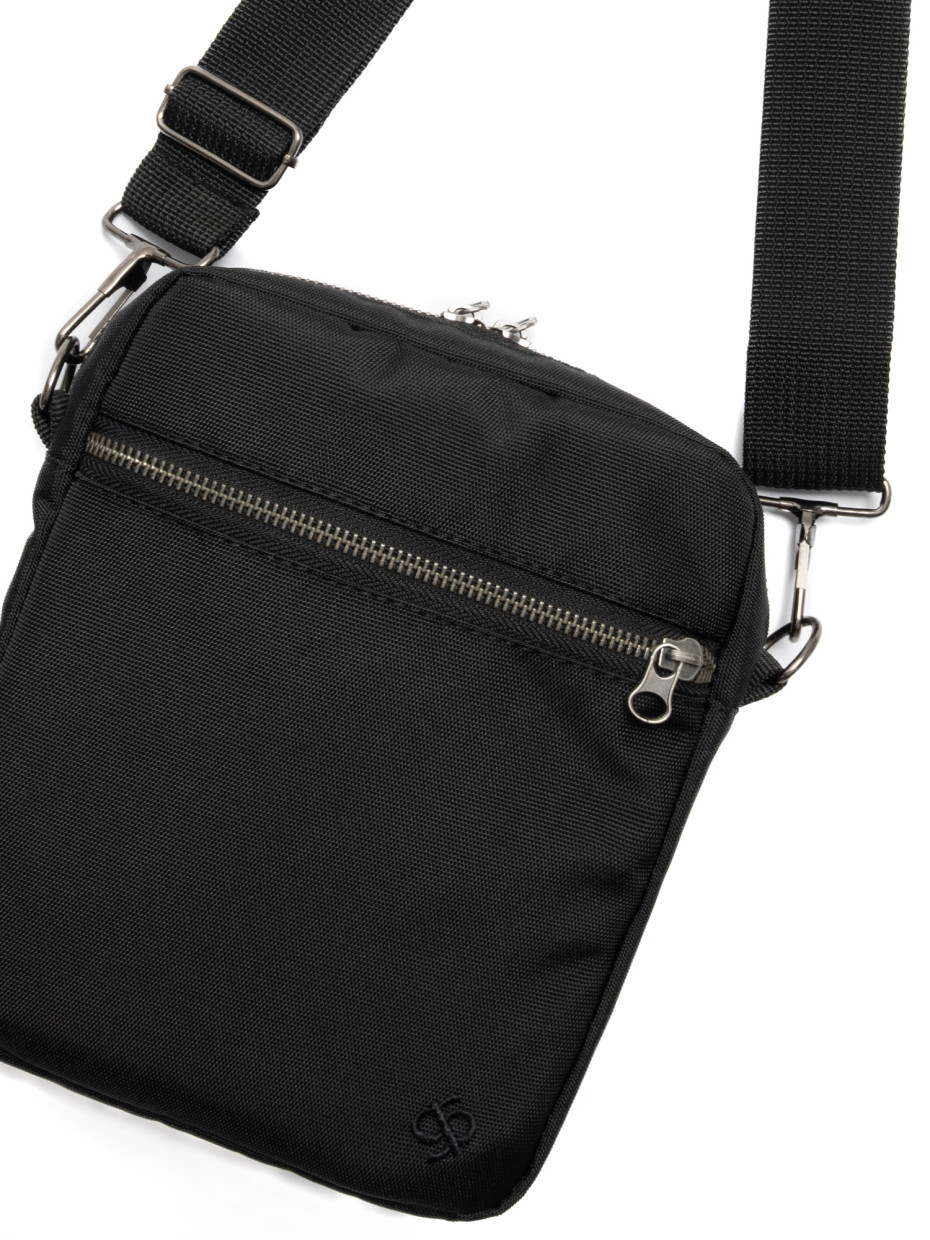 Сумка через плече MINI METAL ZIP 2 I чорний 4/25