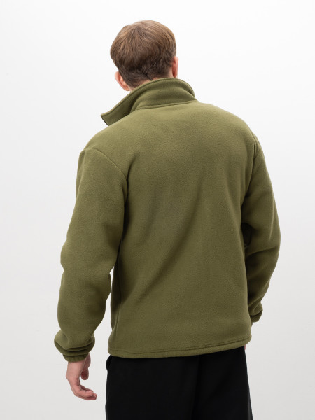 Кофта FLEECE ONE POCKET І хакі - сіро-зелений 4/25 фото 5