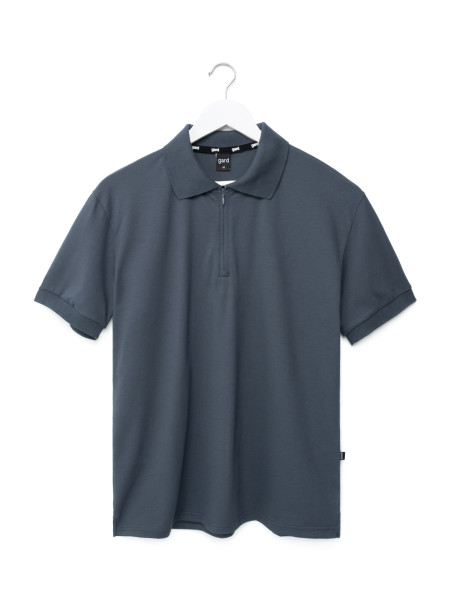 Футболка ZIP POLO | темно-серый 2/26