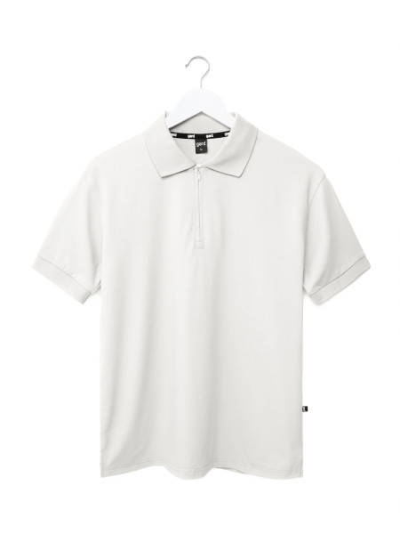 Футболка ZIP POLO | светло-серый 2/26
