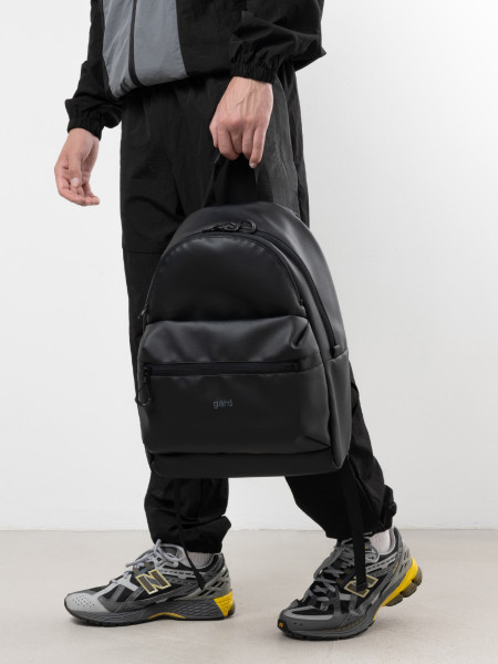 Рюкзак BACKPACK 3 | еко-шкіра чорна 3/22 фото 3