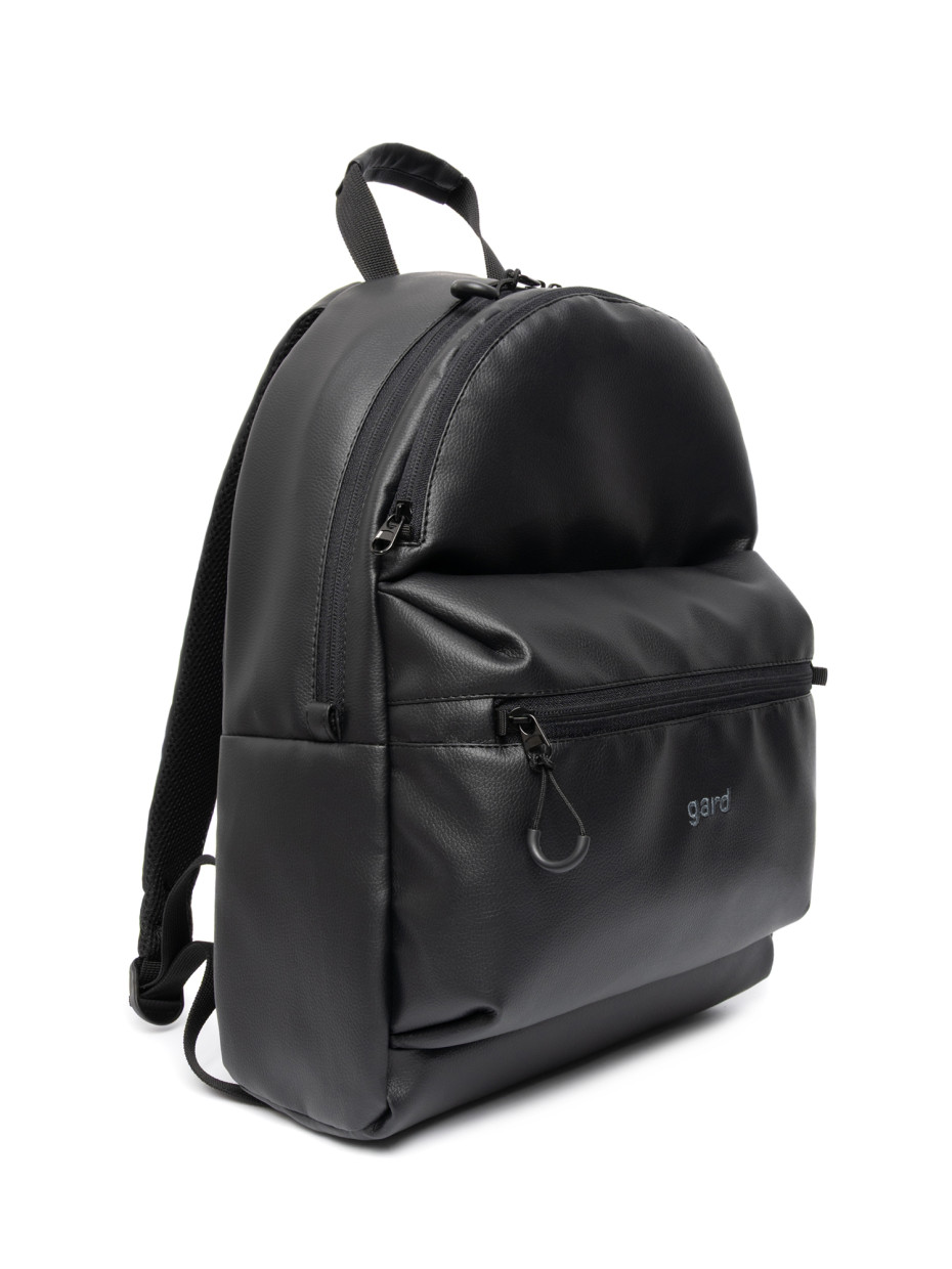 Рюкзак BACKPACK 3 | еко-шкіра чорна 3/22