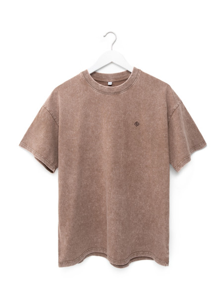 Футболка washed out [gb] | brown 2/26