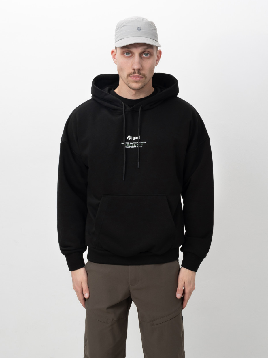 Худі OVERSIZE digital terrain І чорний 1/26