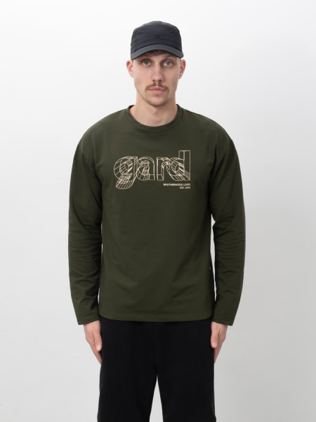 Лонгслів gard outline | хакі 1/26 фото 2