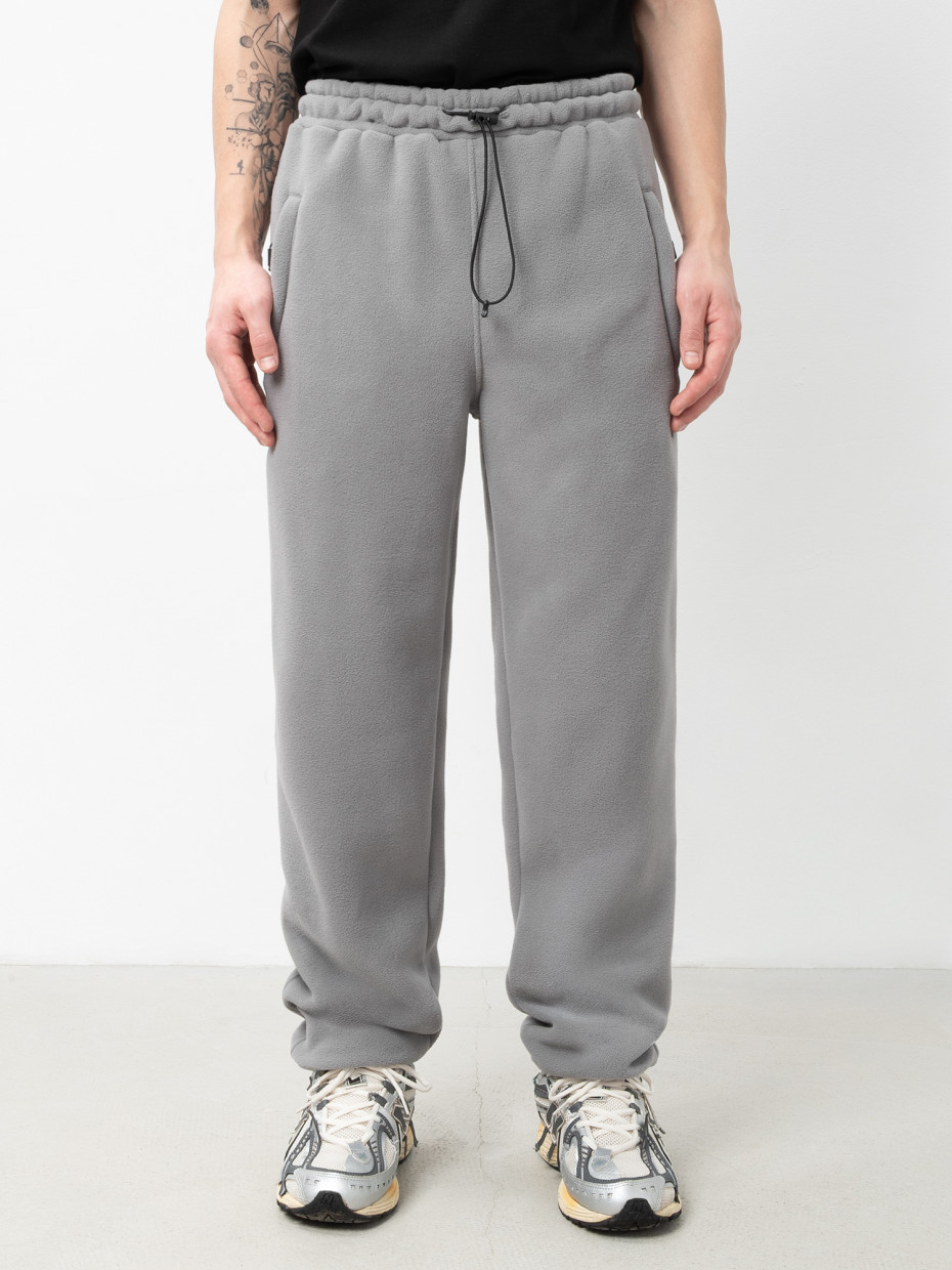Спортивні штани MICROFLEECE SHIRR І світло-сірий 4/25